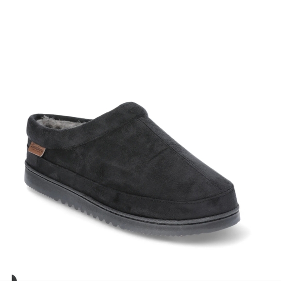 new DEARFOAMS men's SLIPPERS/ CLOGS brand new BLACK sizes L & XL - 11/12 & 13/14 - Picture 6 of 7